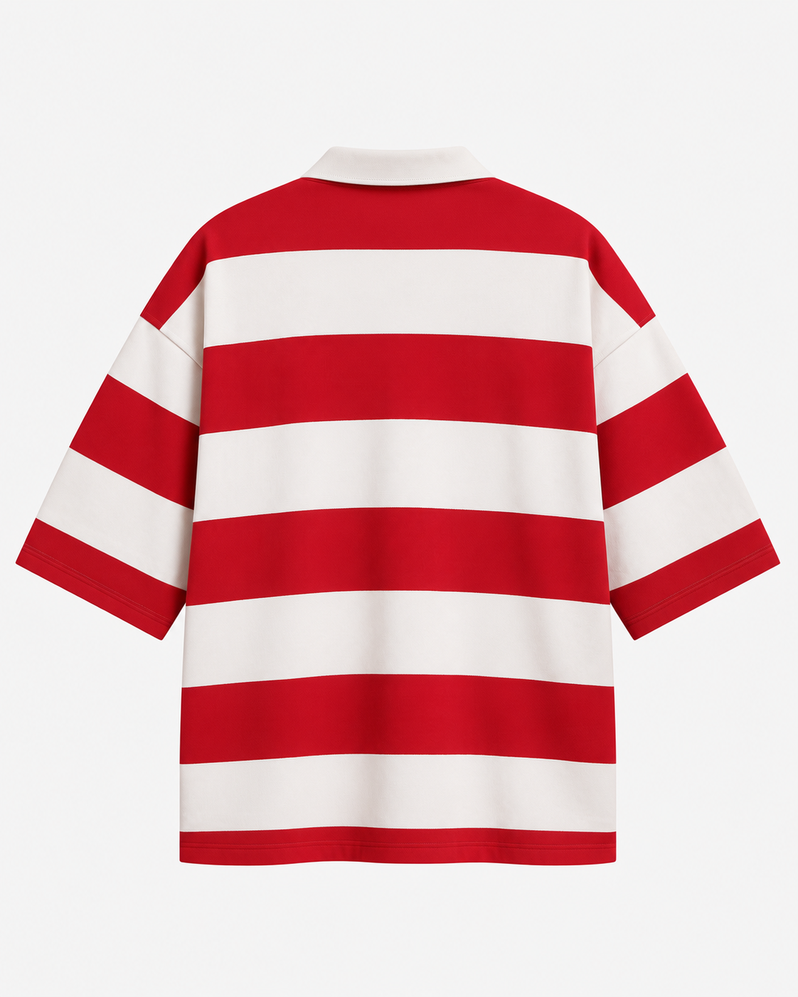Red Stripe Polo