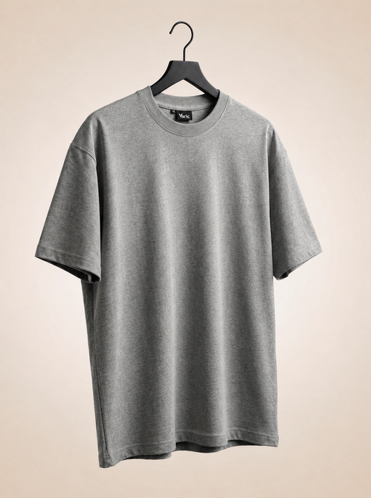 Grey Heavyweight Oversized Tee