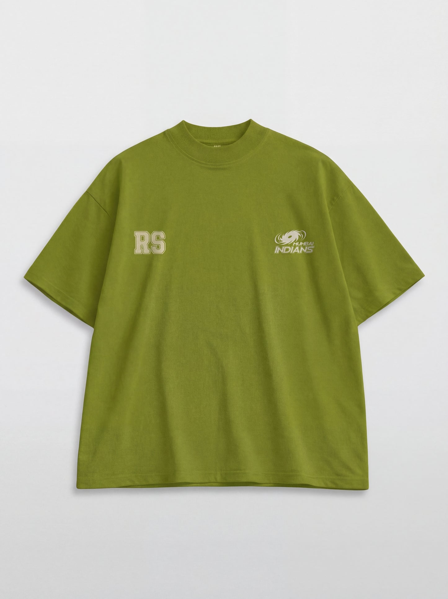 RS Mumbai Indians Oversized T-Shirt – Minimal Sports Streetwear Tee