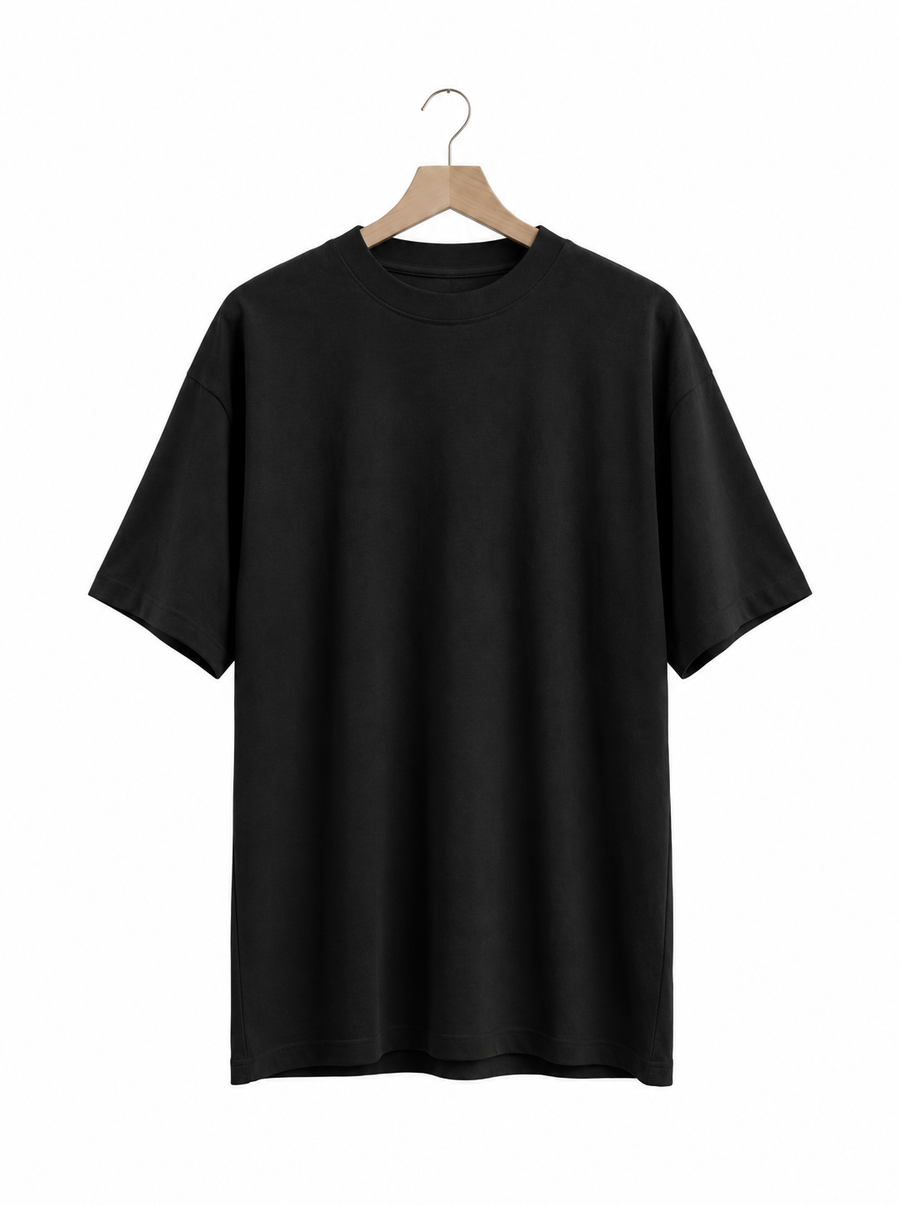 Black Essential Tee