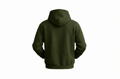 Premium Plain Hoodie – Solid Color, Soft Touch, Modern Fit