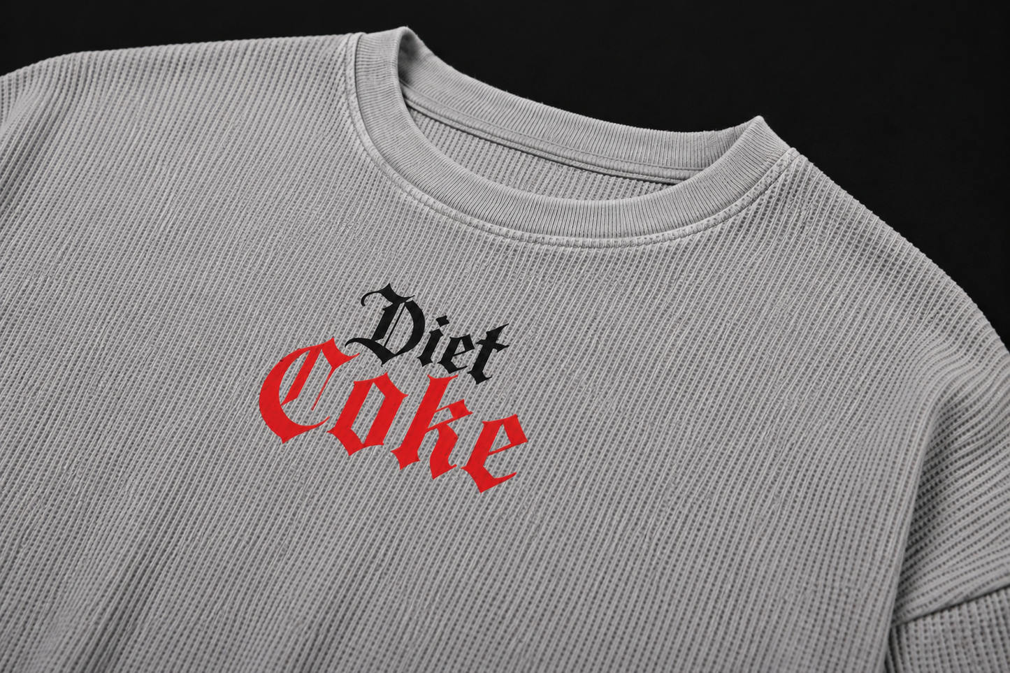 Diet Coke Waffle Knit