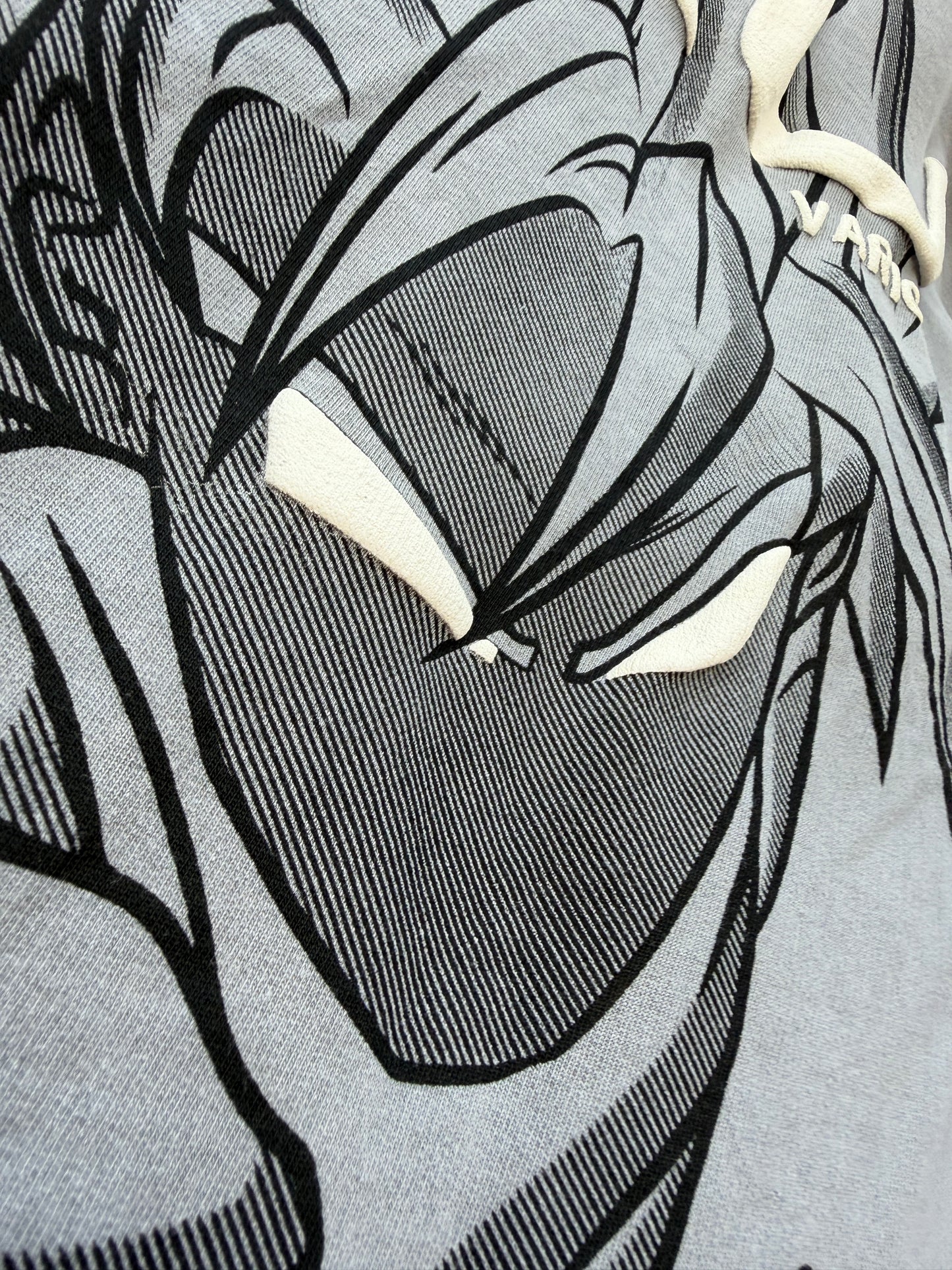 A Goku Acid Wash Puff Oversized Tee