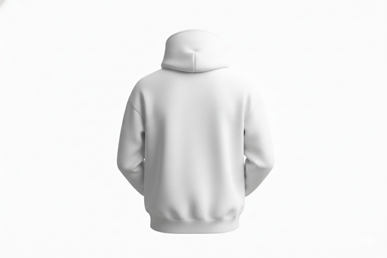 Premium Plain Hoodie – Solid Color, Soft Touch, Modern Fit