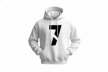 Unisex Number 7 Graphic Hoodie Sweatshirt – Premium Pullover Hoodie