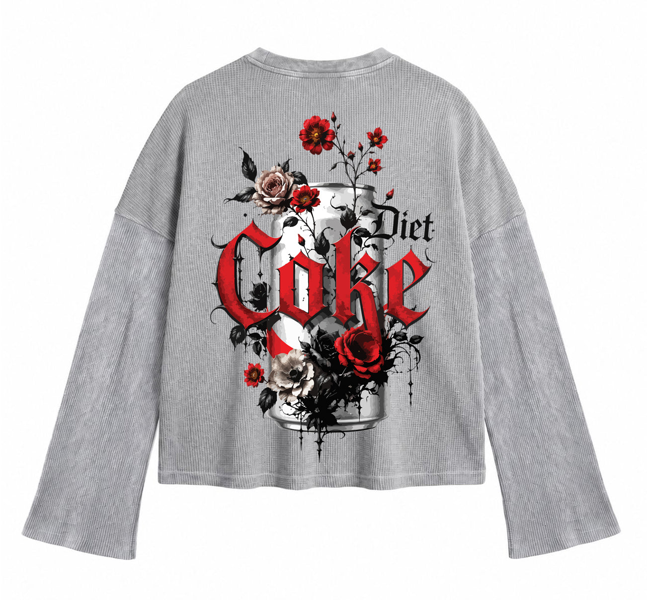 Diet Coke Waffle Knit