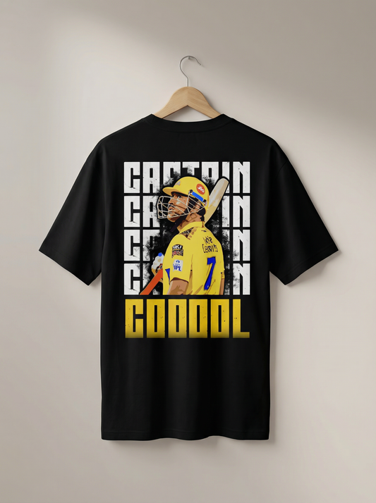 Captain Cool 07 Graphic Oversized T-Shirt Blank Edition
