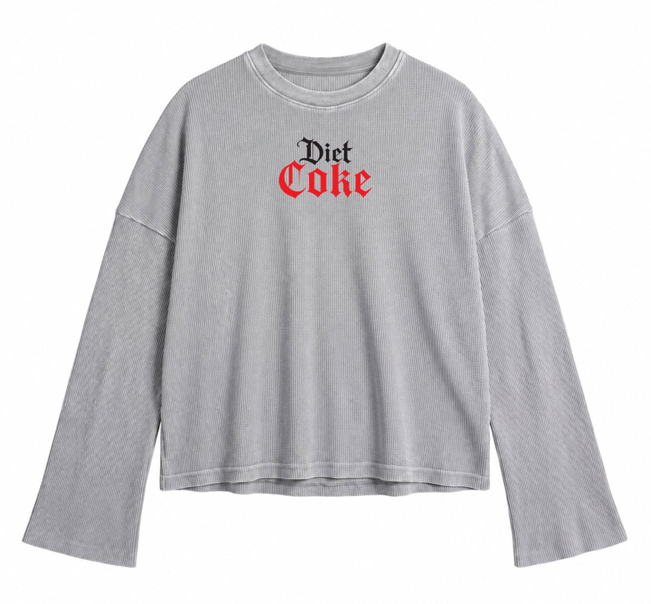 Diet Coke Waffle Knit
