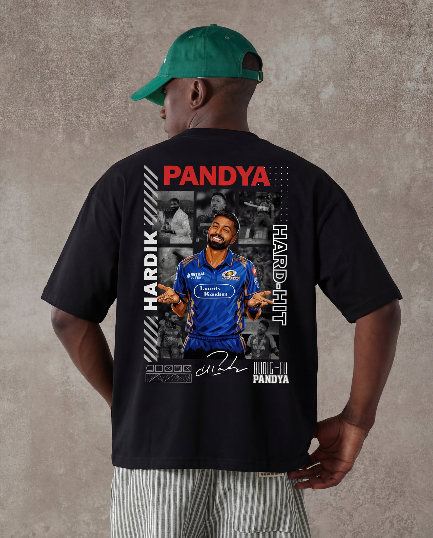 “Pandya Hard-Hit” Graphic Streetwear T-Shirt
