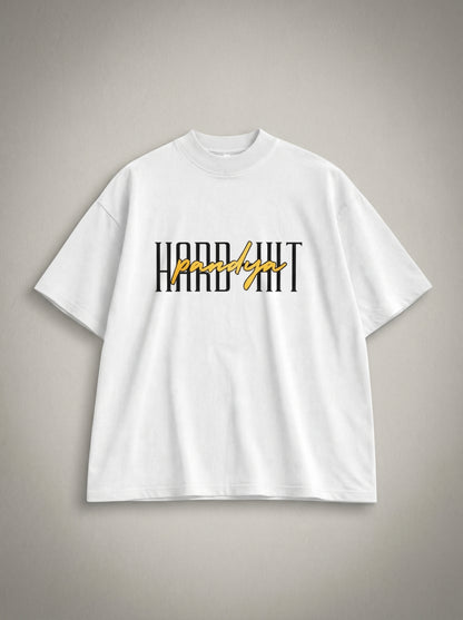 Oversized “Hard Hit Pandya” Signature Graphic T-Shirt