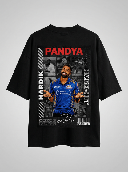 “Pandya Hard-Hit” Graphic Streetwear T-Shirt