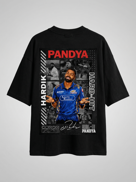 “Pandya Hard-Hit” Graphic Streetwear T-Shirt
