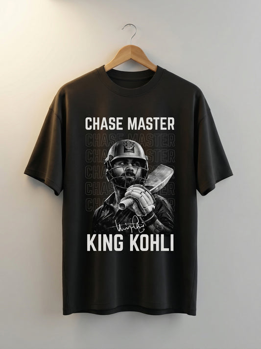 “Chase Master – King Kohli” Graphic T-Shirt | Bold Streetwear Edition