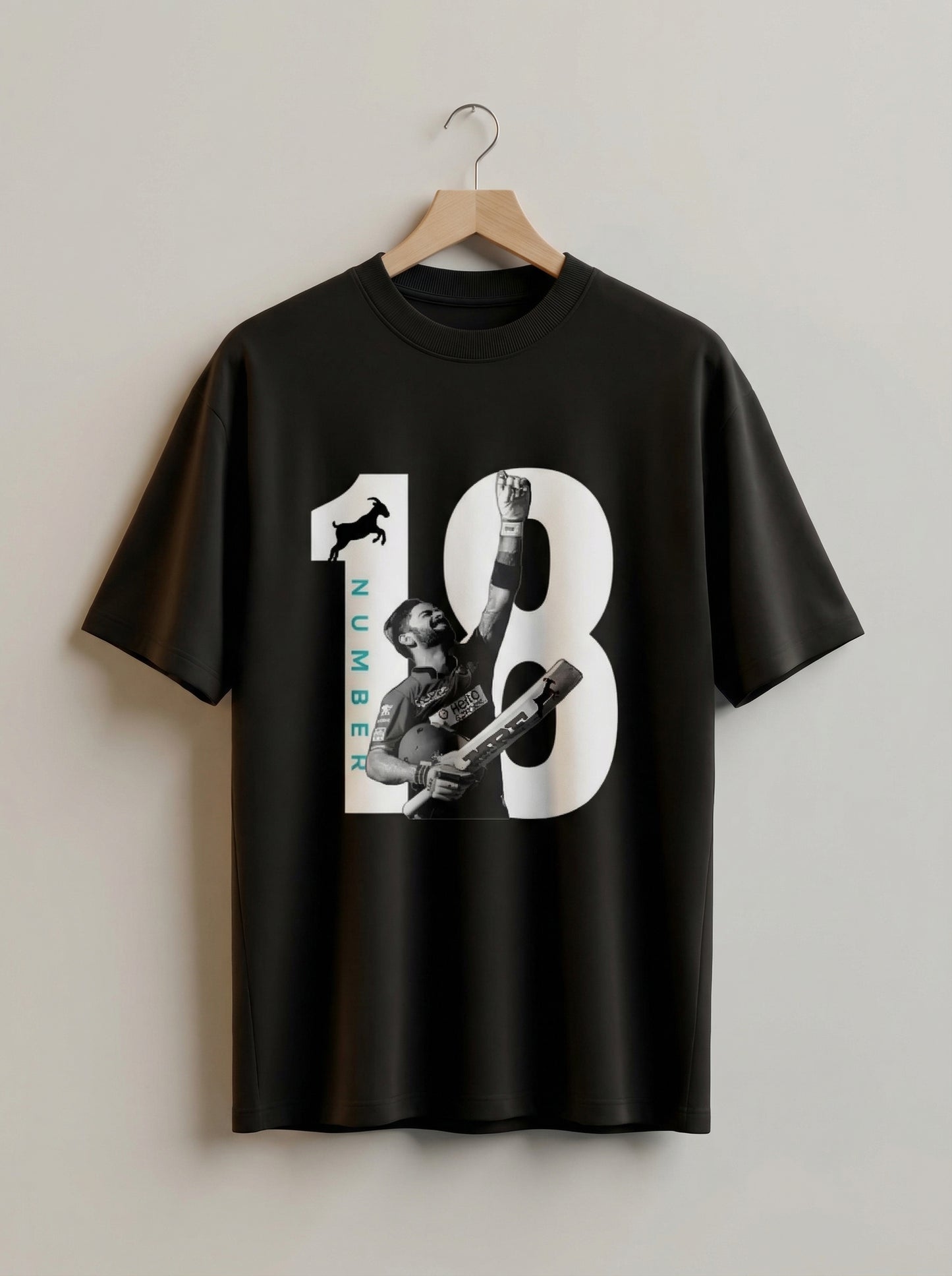 “18 Number” Graphic T-Shirt – Minimal Icon Streetwear