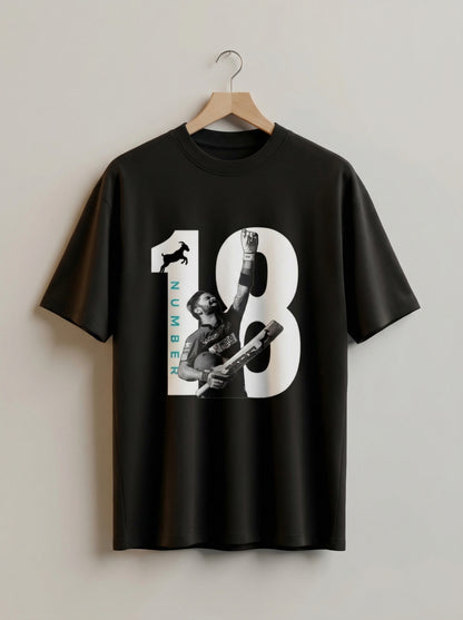 “18 Number” Graphic T-Shirt – Minimal Icon Streetwear