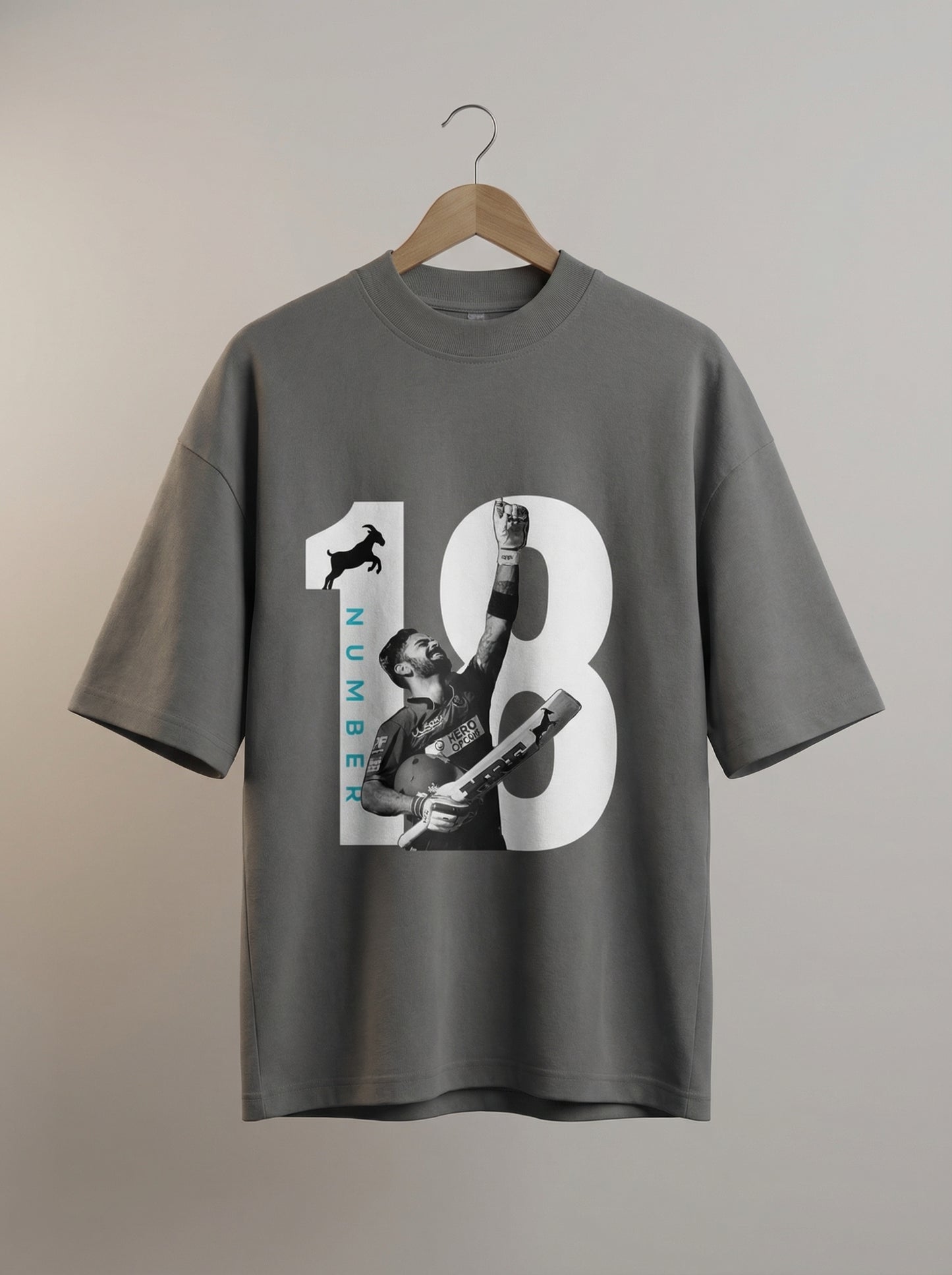 “18 Number” Graphic T-Shirt – Minimal Icon Streetwear