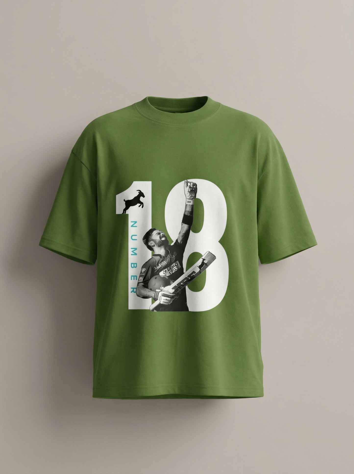 “18 Number” Graphic T-Shirt – Minimal Icon Streetwear