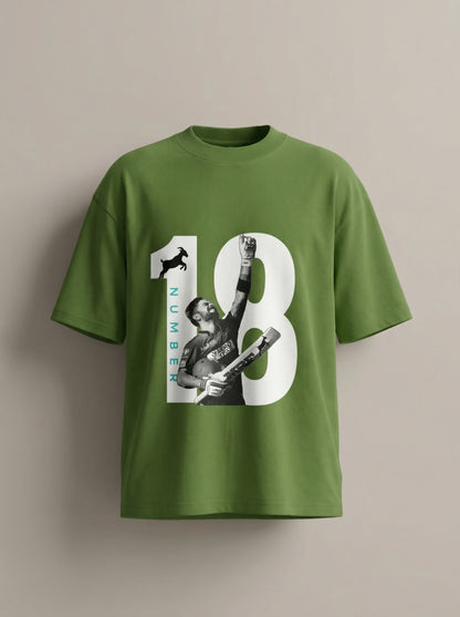 “18 Number” Graphic T-Shirt – Minimal Icon Streetwear