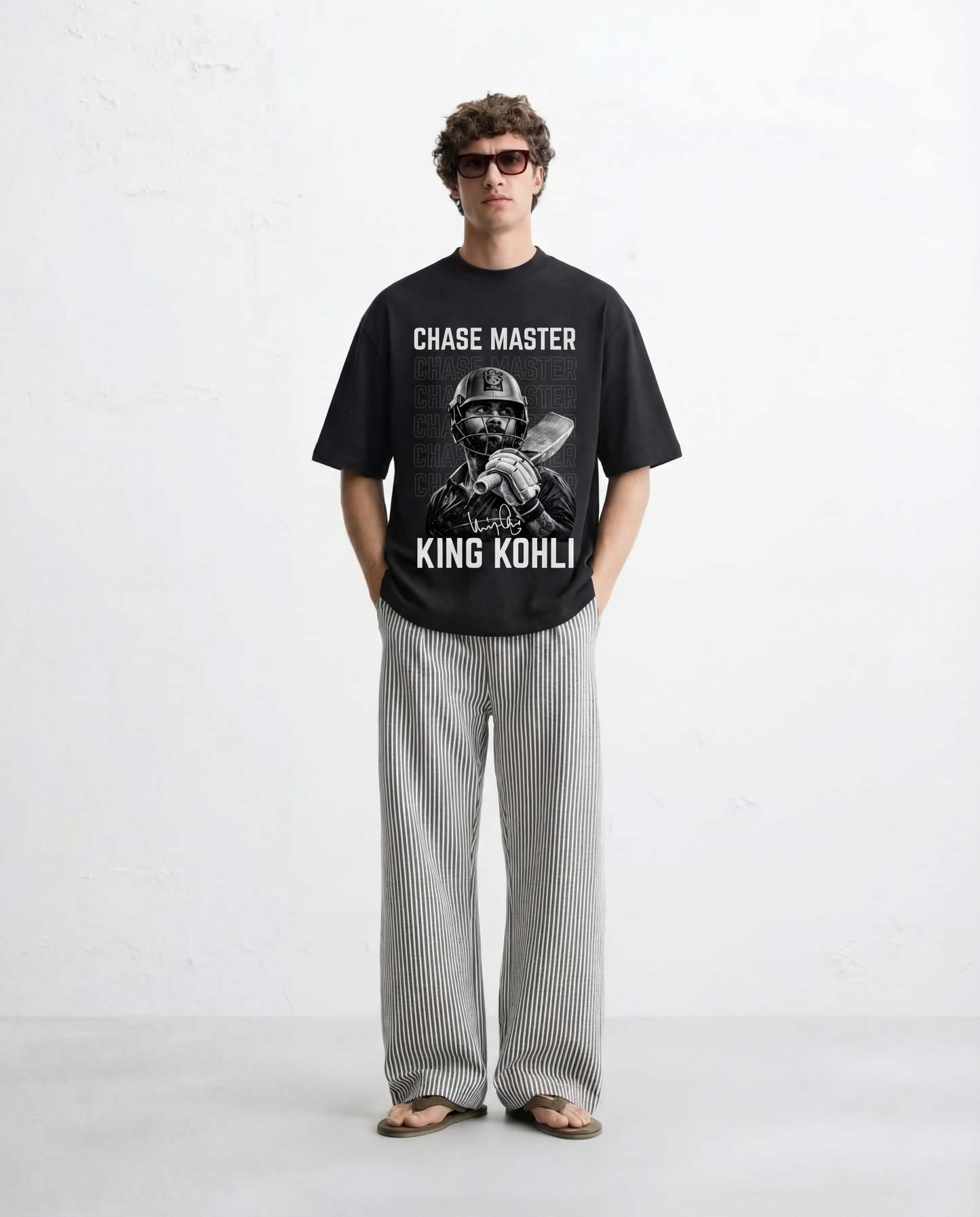 “Chase Master – King Kohli” Graphic T-Shirt | Bold Streetwear Edition