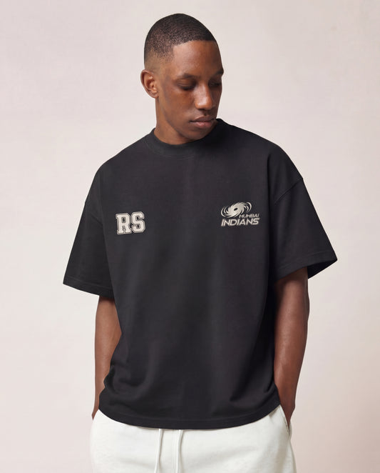 RS Mumbai Indians Oversized T-Shirt – Minimal Sports Streetwear Tee