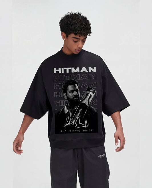 Rohit “Hitman” Graphic Oversized T-Shirt – The Country's Pride Edition