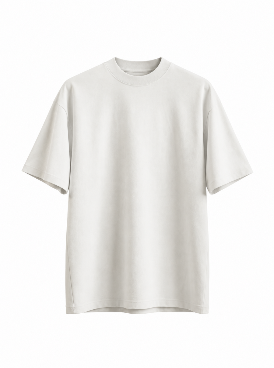 White Essential Tee