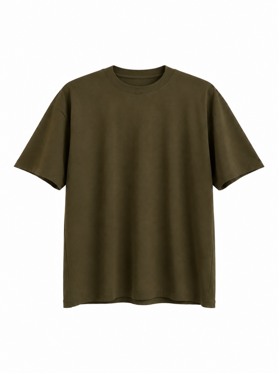 Olive Green Essential Tee