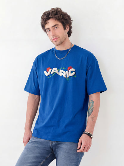 A Great Fit Royal Blue Oversized Tee
