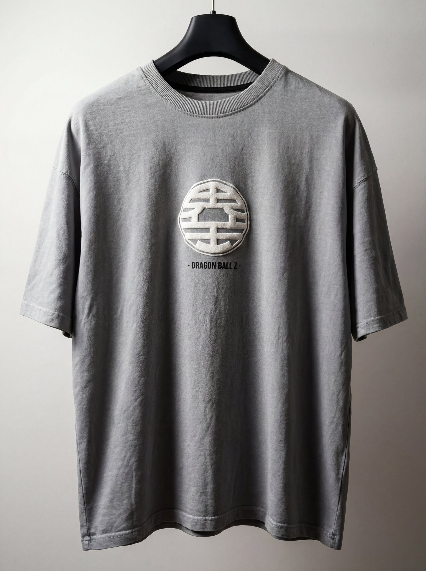 A Goku Acid Wash Puff Oversized Tee