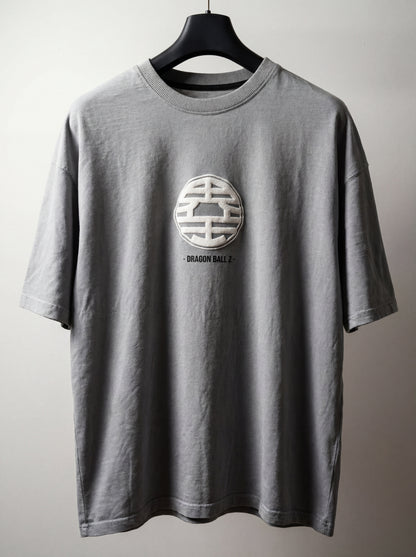 A Goku Acid Wash Puff Oversized Tee