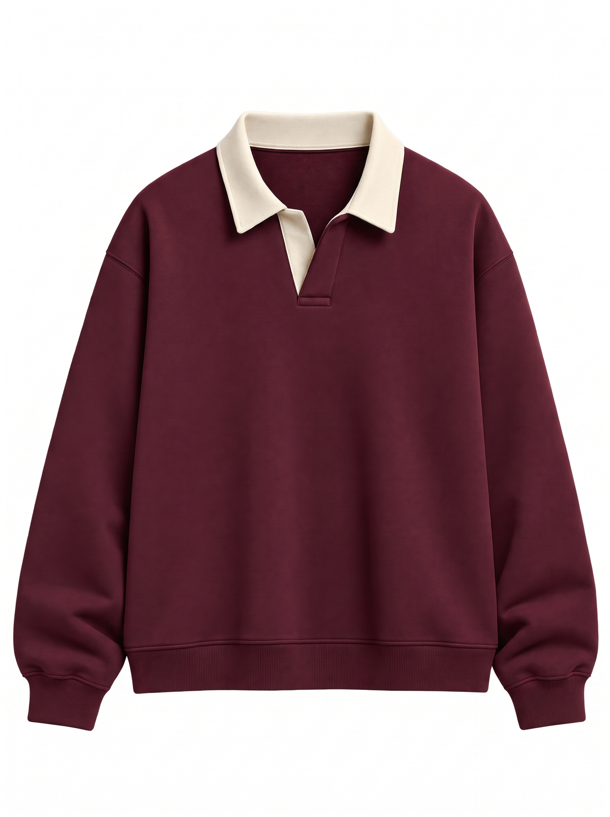 Maroon Polo Sweatshirt
