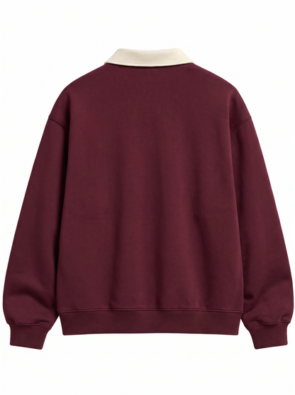 Maroon Polo Sweatshirt