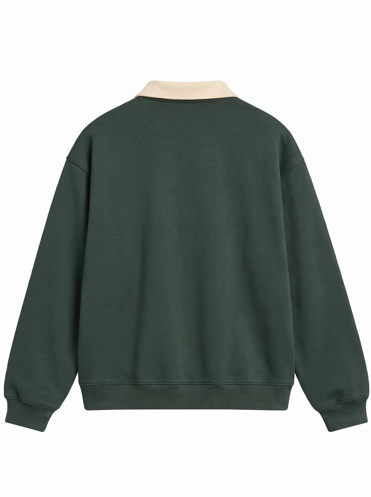 Forest Green Polo Sweatshirt