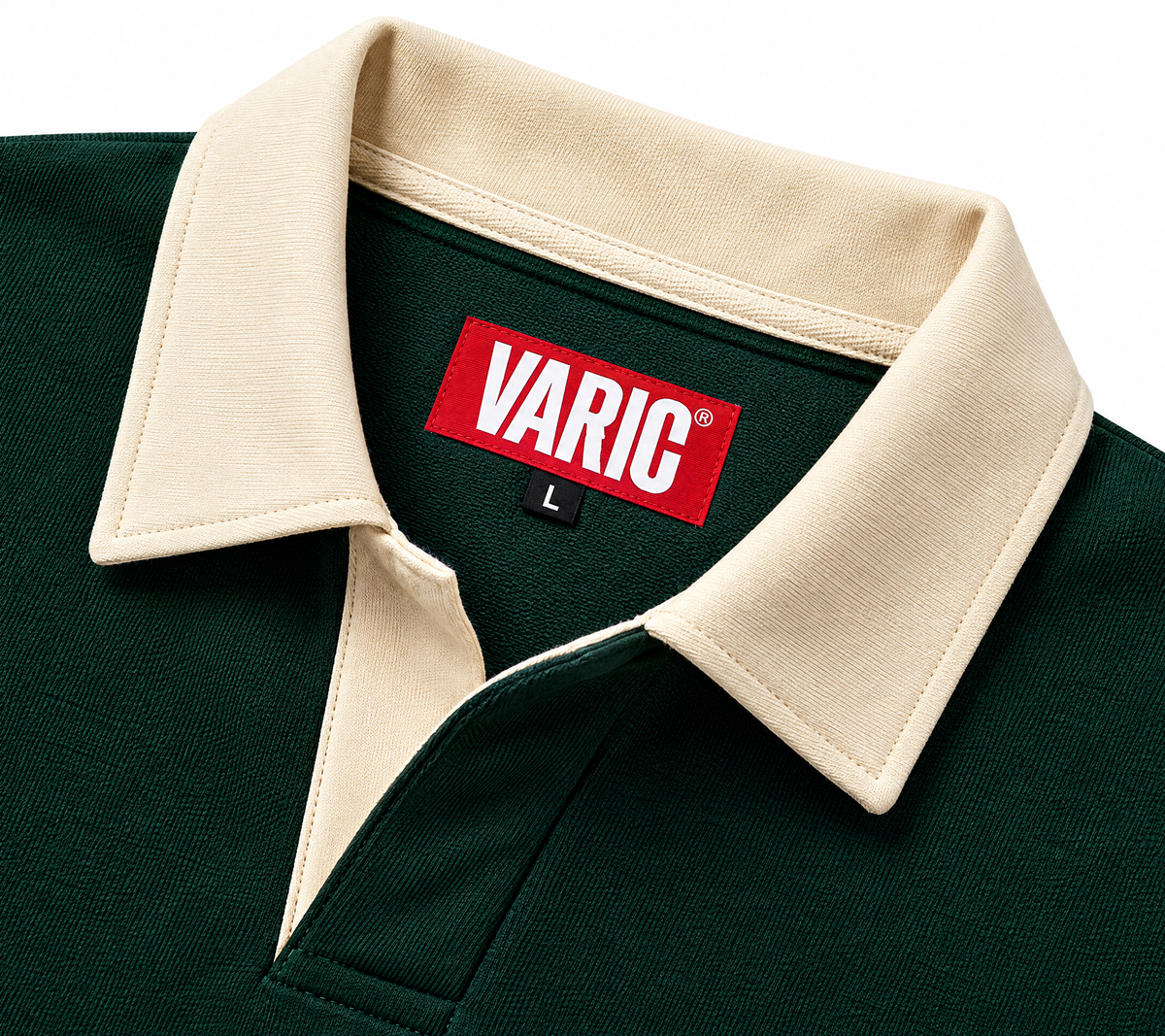 Forest Green Polo Sweatshirt