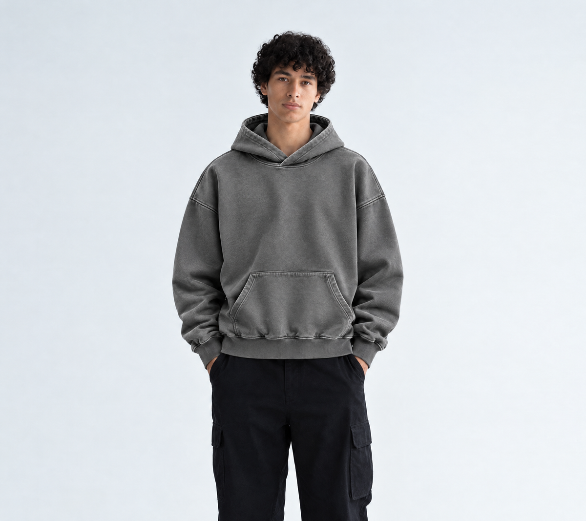 Grey Heavyweight Hoodie