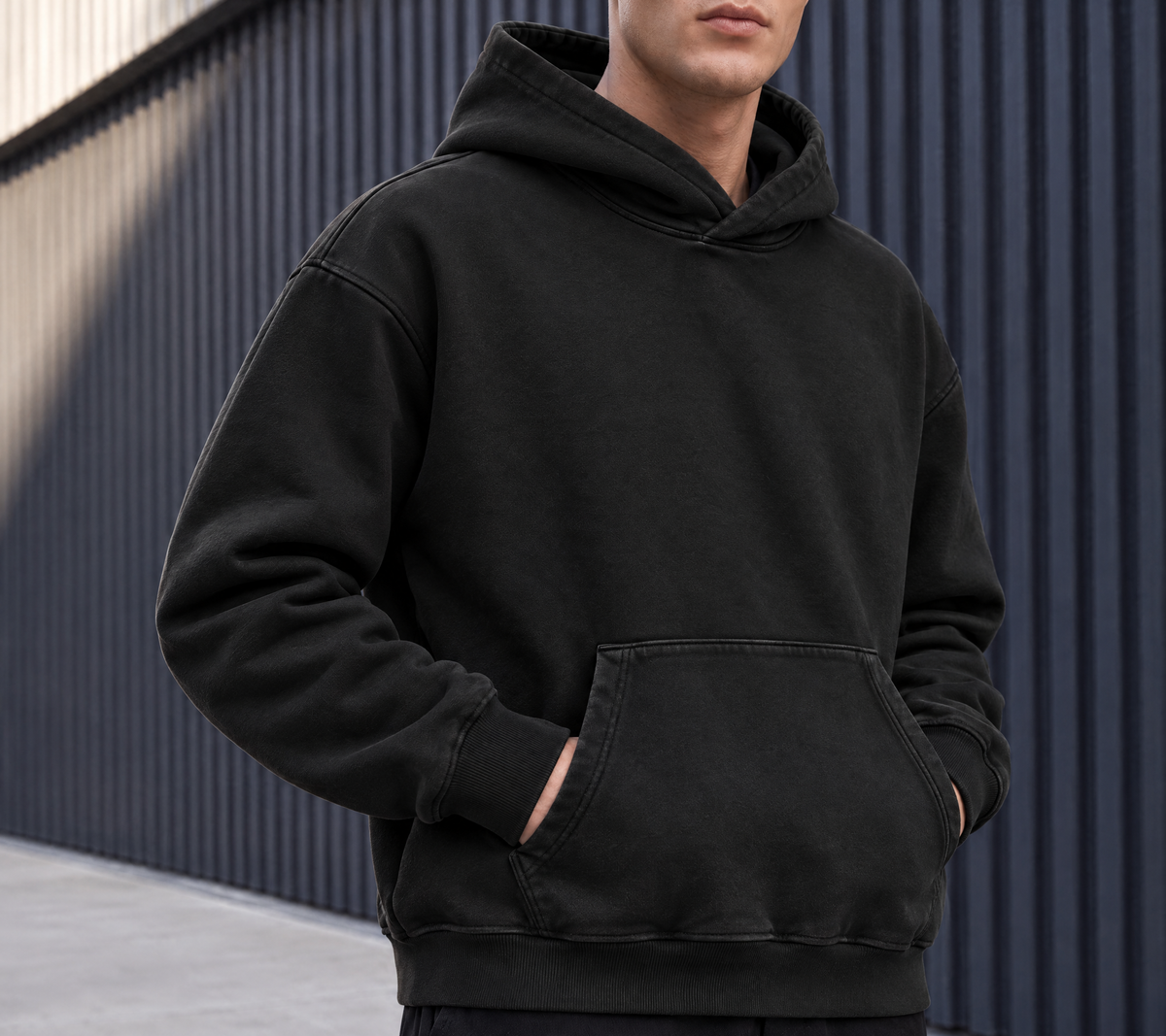 Black Heavyweight Hoodie