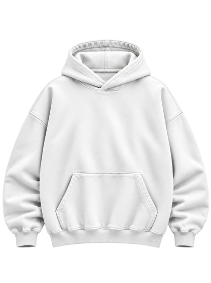 White Heavyweight Hoodie