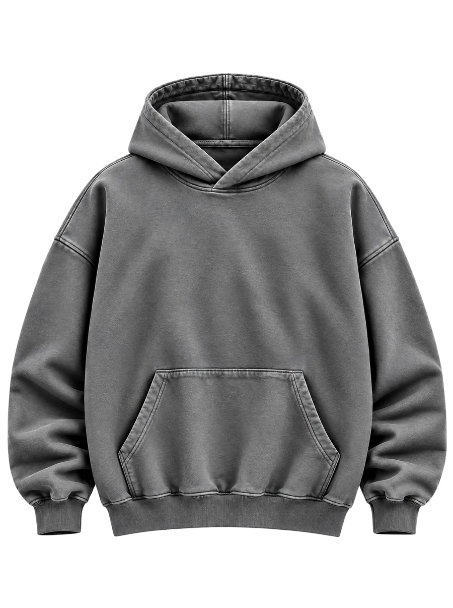 Grey Heavyweight Hoodie
