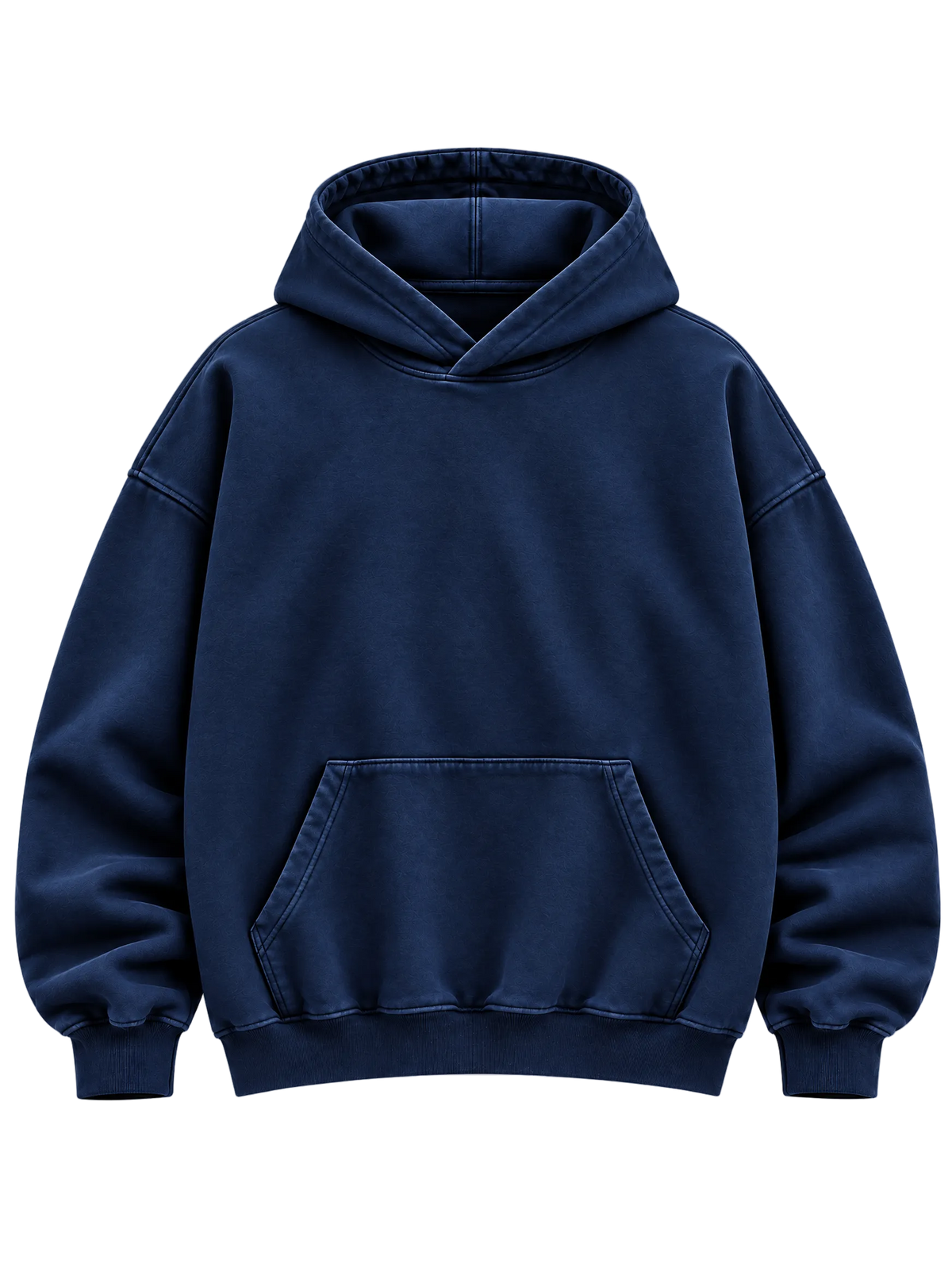 Navy Blue Heavyweight Hoodie
