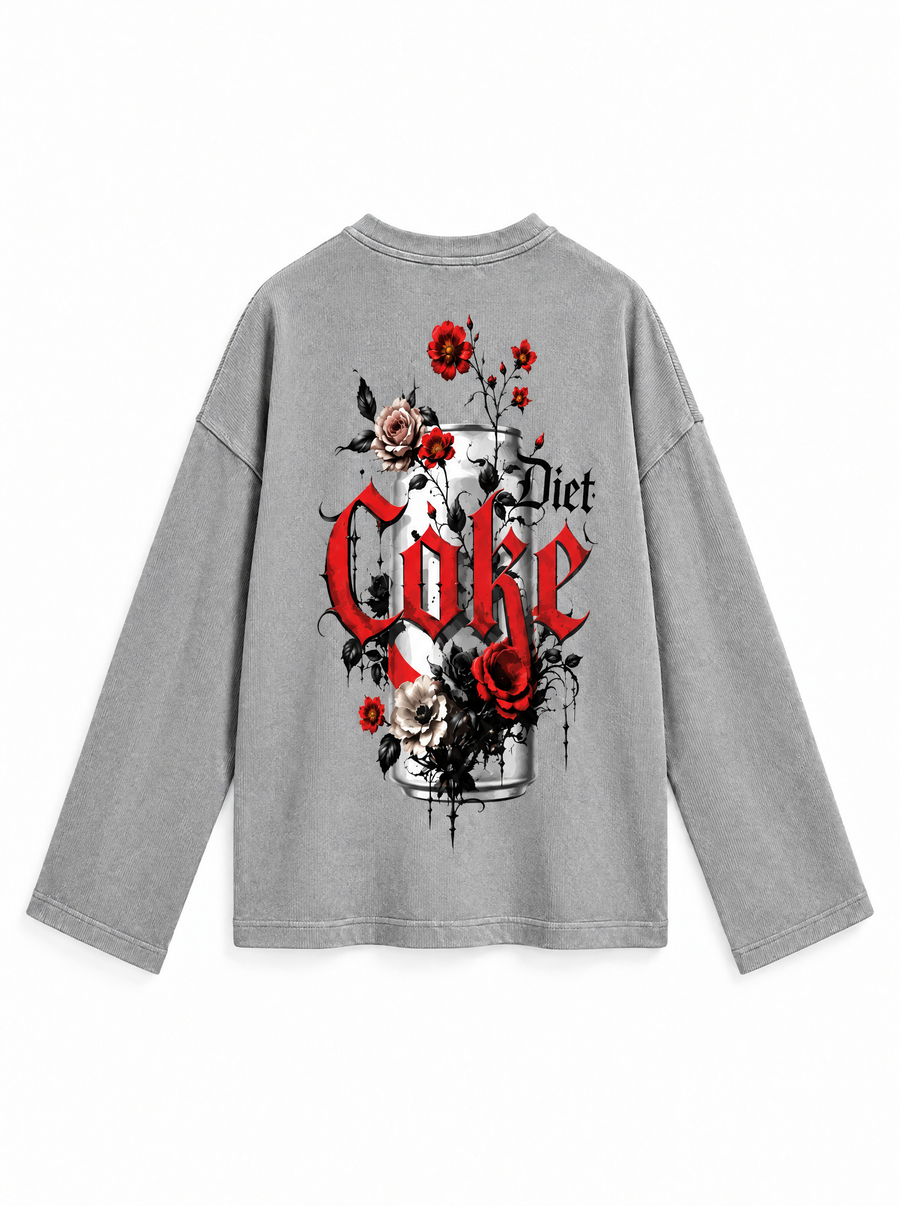 A Diet Coke Waffle Knit