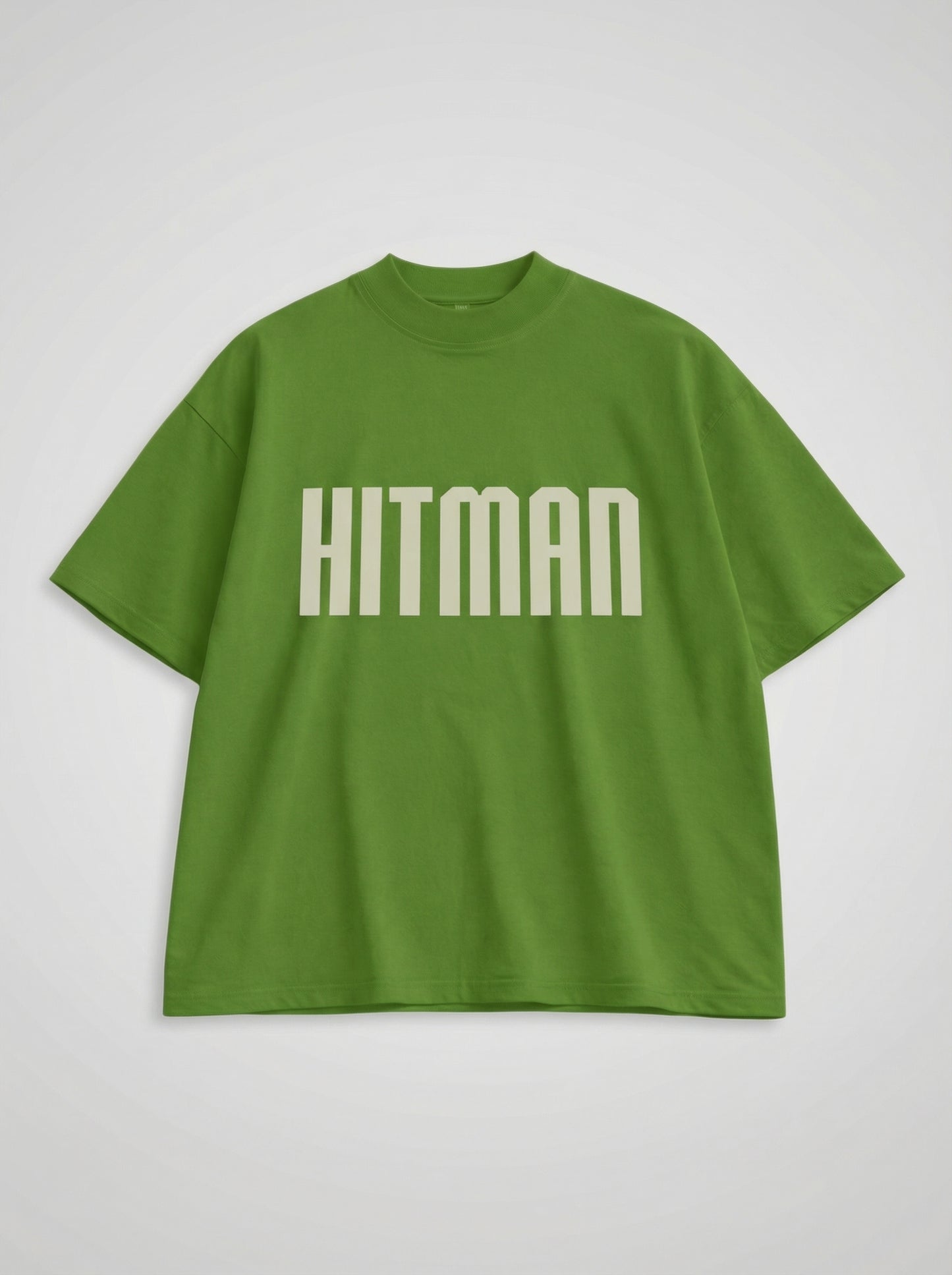 Hitman Oversized T-Shirt – Minimal Bold Streetwear Graphic Tee