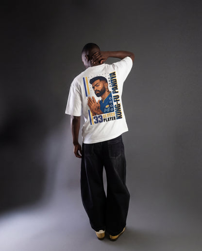 Kung-Fu Pandya Clutch Player Oversized T-Shirt