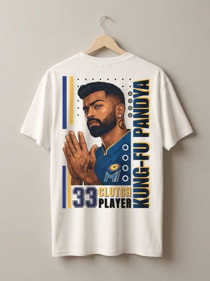 Kung-Fu Pandya Clutch Player Oversized T-Shirt