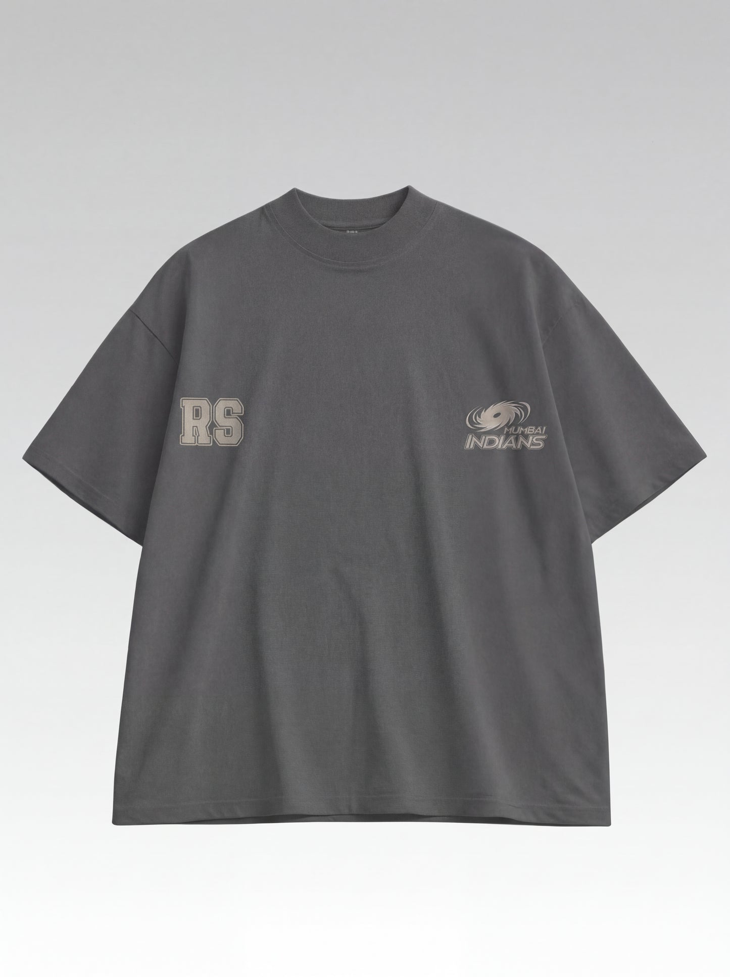 RS Mumbai Indians Oversized T-Shirt – Minimal Sports Streetwear Tee