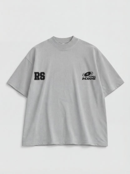 RS Mumbai Indians Oversized T-Shirt – Minimal Sports Streetwear Tee